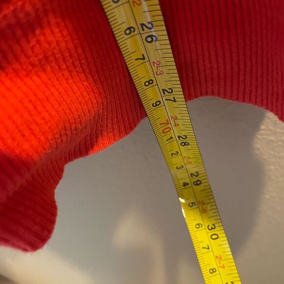 Old Navy Est 1994 Red Vintage Side Zip Up Hooded Sweatshirt XXL - Picture 9 of 12